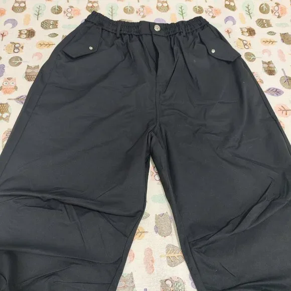 Chrome Hearts Signature Cross Patch Black Cargo Pants